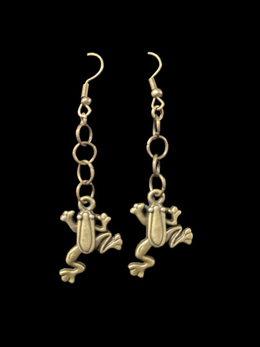 Frog Earrings