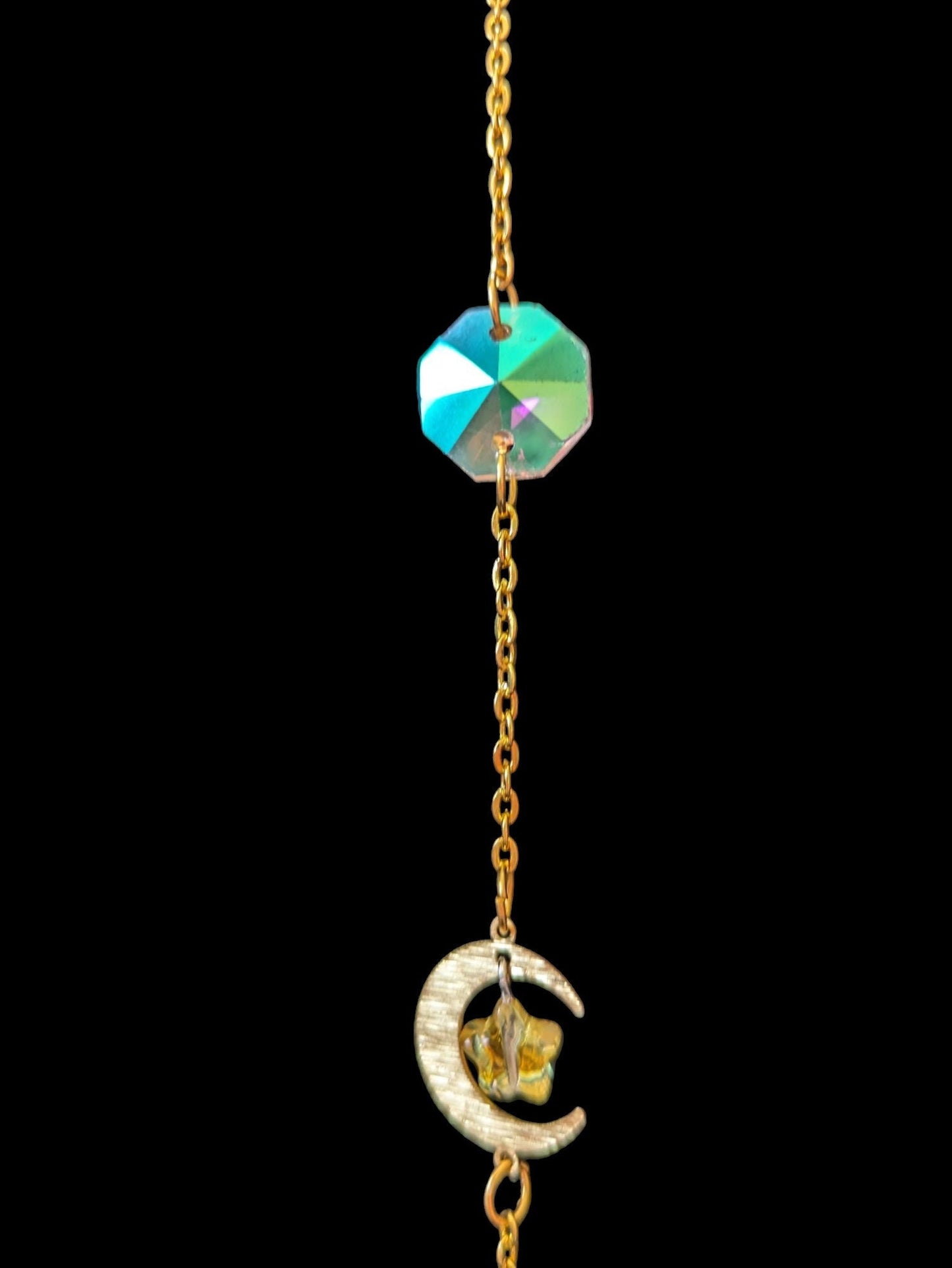 Moon and Stars Suncatcher