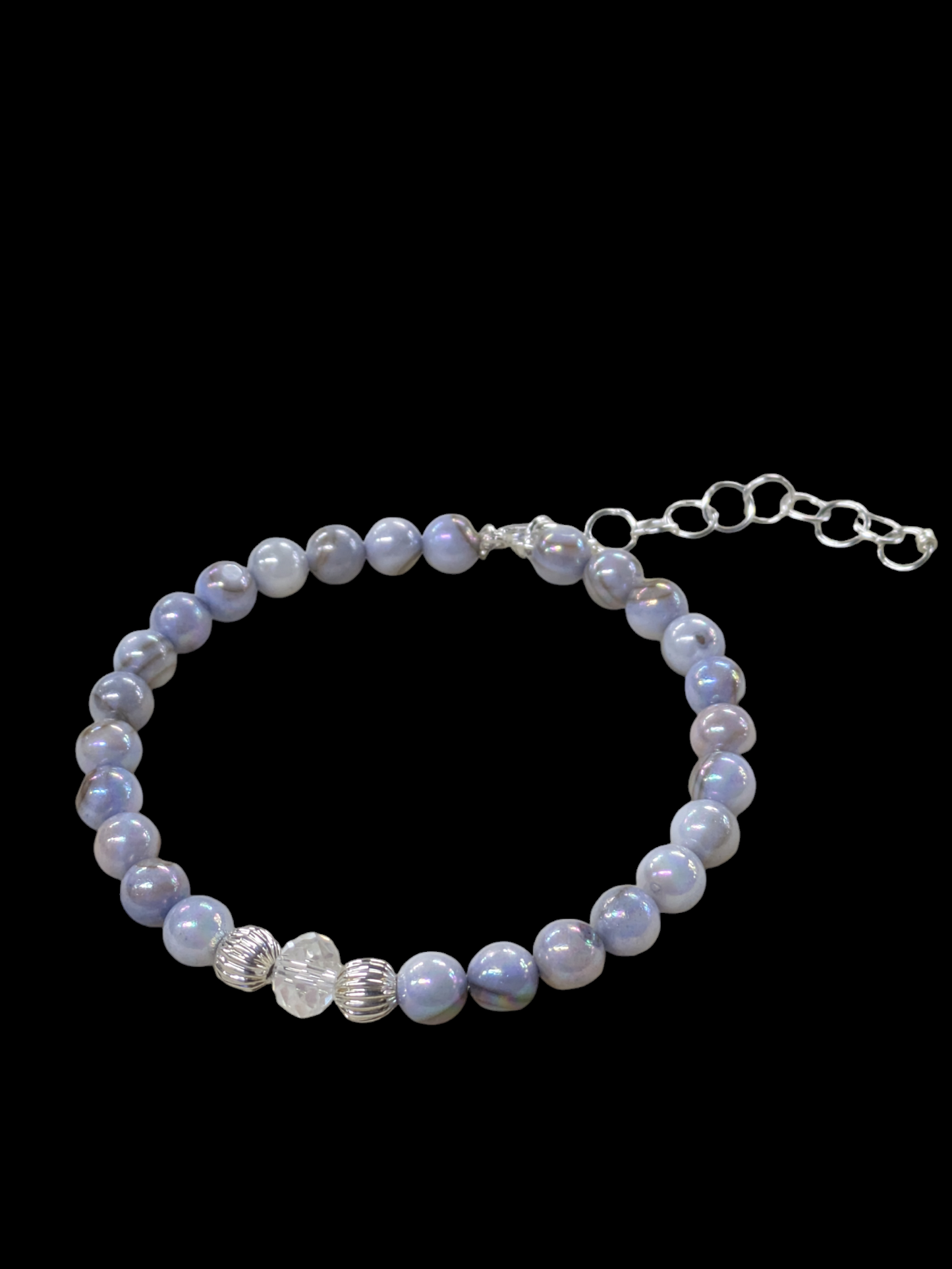 Blue Sand Bracelet and Earring Set