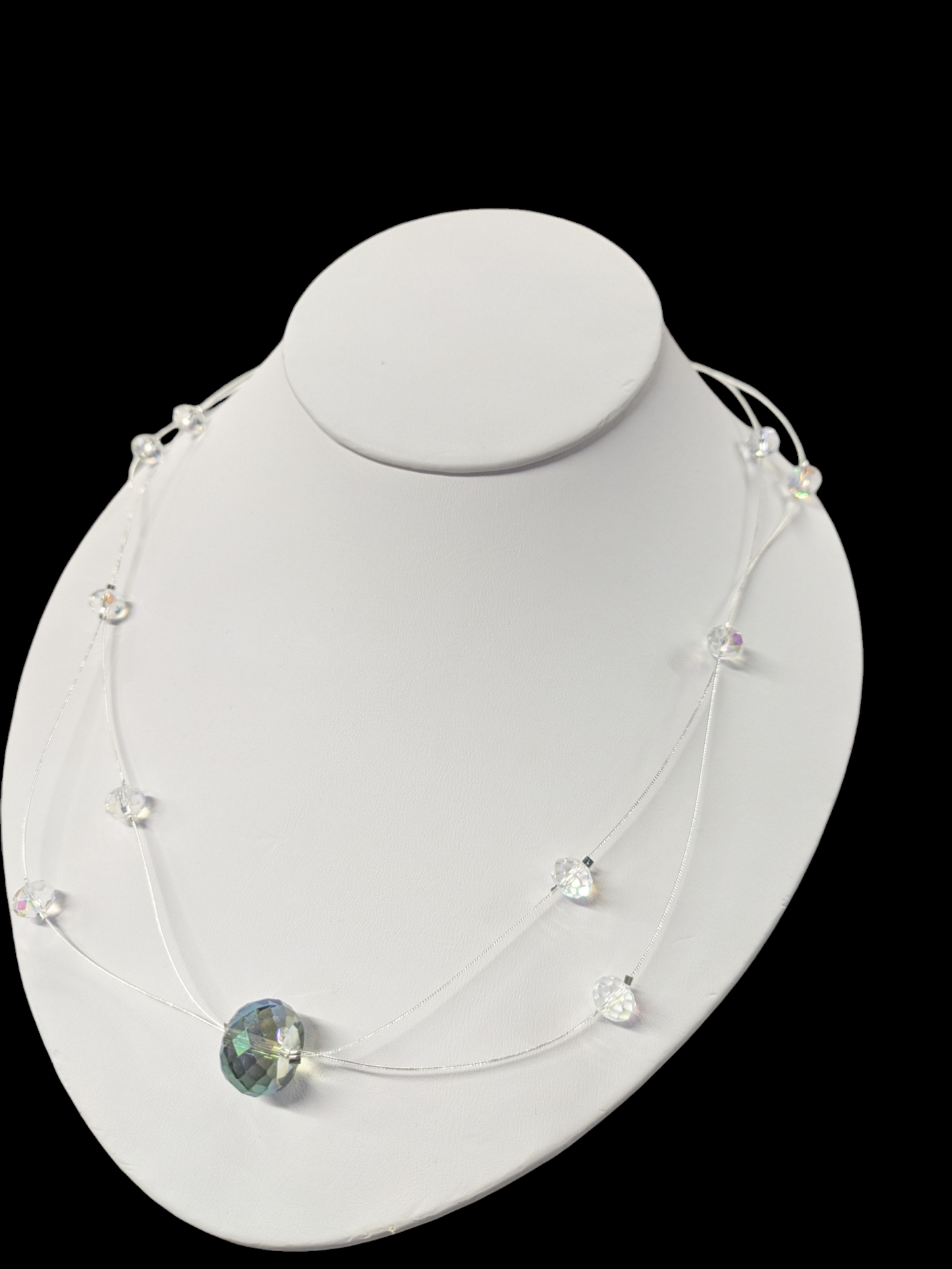 Sparkling Ice Necklace and Earrings Set