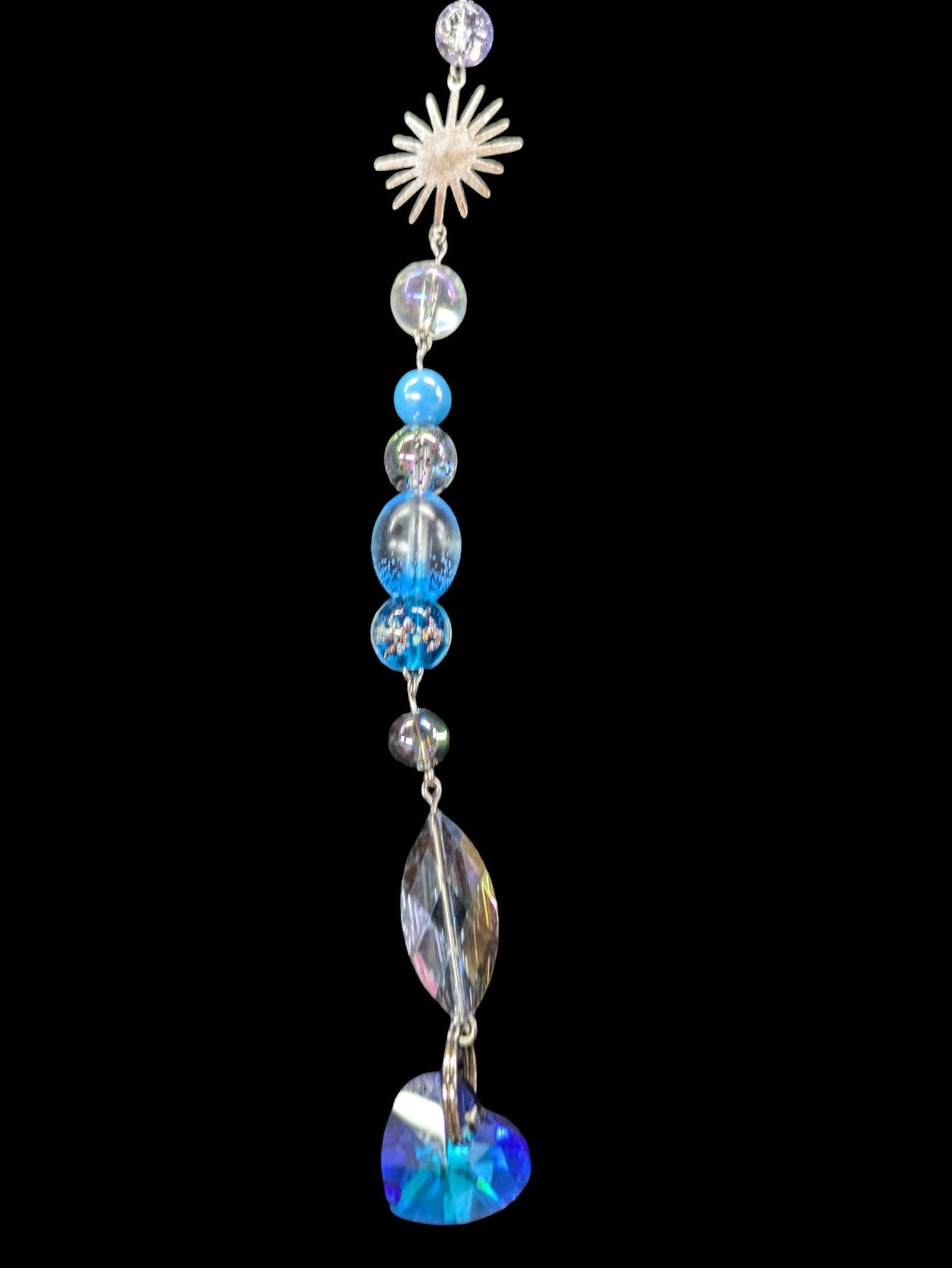 Blue and Silver Suncatcher